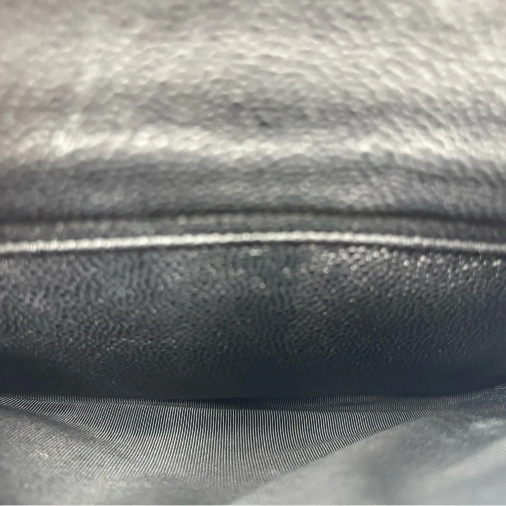 💯 Authentic Chanel Black Caviar CC  24K gold plated hardware Shoulder Bag - Picture 7 of 13